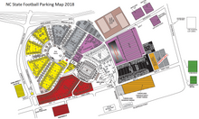 Load image into Gallery viewer, NC State Football 2024 - Full Season Parking Pass - Cardinal Gibbons Lot
