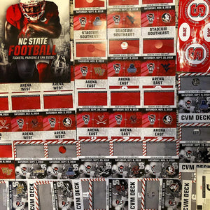 NC State Football 2024 - Full Season Parking Pass - Cardinal Gibbons Lot